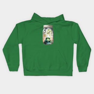 Gator Baby in a Jar Kids Hoodie